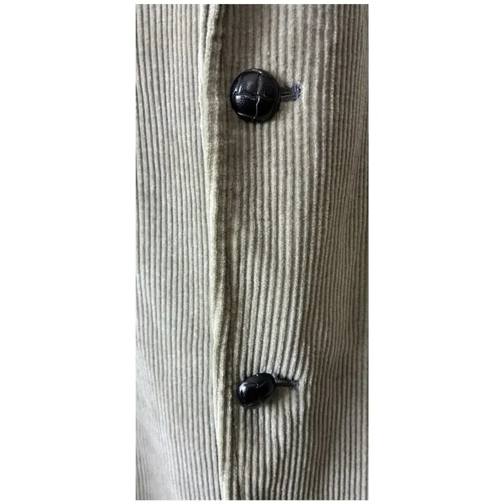 BRAD WHITNEY Mens Wide-Wale Tan Corduroy Western Blazer XL (46) Vintage Poland